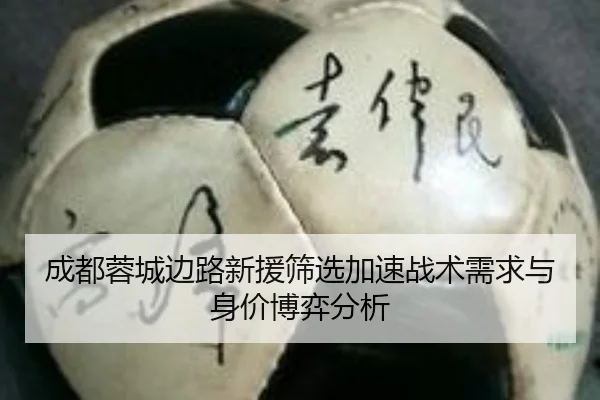 成都蓉城边路新援筛选加速战术需求与身价博弈分析